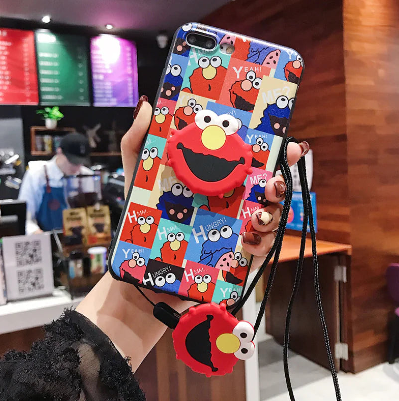 Snoopy Phone Case with Stand and Protector
