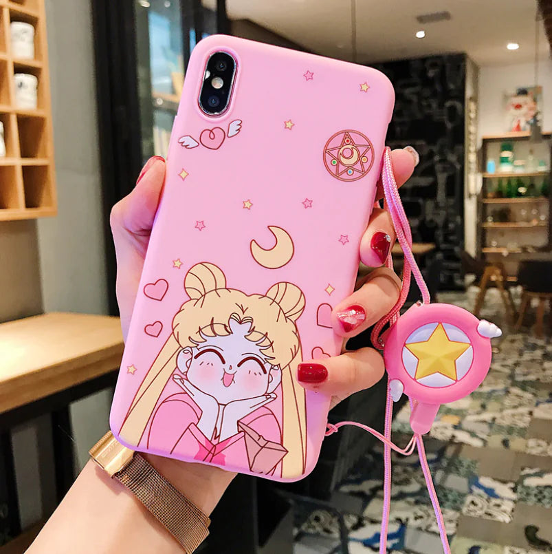 Snoopy Phone Case with Stand and Protector