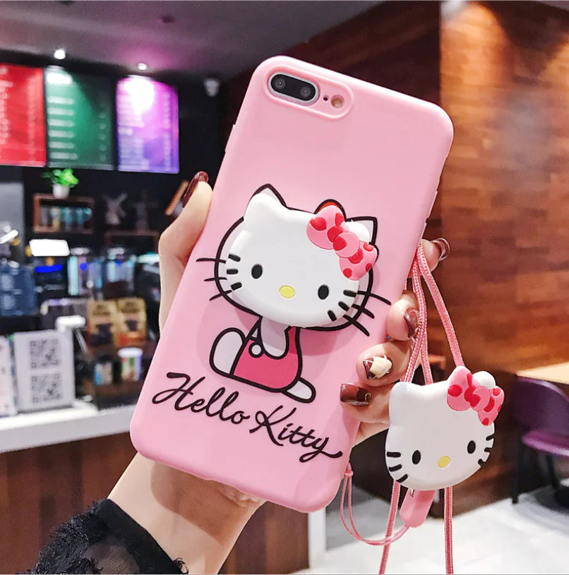 Snoopy Phone Case with Stand and Protector